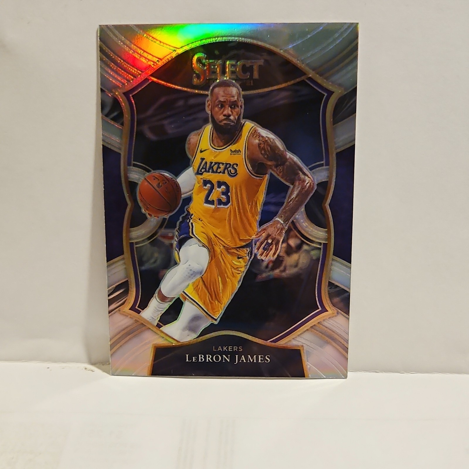 2020-21 Panini Select Concourse Silver Prizm LeBron James #23 0g14