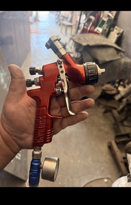 #ad Devilbiss Tekna 1.4 Basecoat Spray Gun $375.00