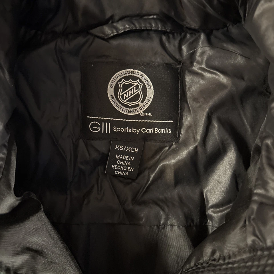 Chaqueta con cremallera G-III Sports by Carl Banks para mujer NHL Wild Hockey talla XS Foto 2 de 4