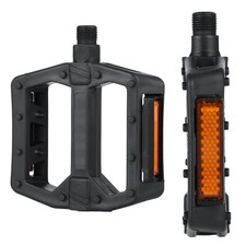 Bike Pedals 9/16" Lightweight Non-Slip Bicycle Platform Pedals - Fits Most Ad...