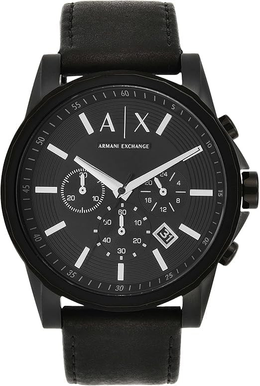 24aw amok ハンド ステッチ ジャケット フランケン ブラック 系 S A|X Armani Exchange] Watch Outer Banks AX2098 Men's Black | eBay