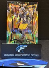 2024 Panini Select Minkah Fitzpatrick #84 Concourse Black and Green Prizm Shock