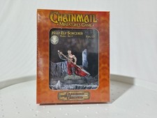 Dungeons & Dragons, Juego de Miniaturas de Cota de Malla, Half-Elf Sorcerer, 2002, Precintado