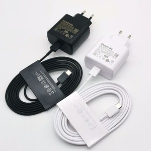 CARICABATTERIA E CAVO ORIGINALE SAMSUNG 45W 25W DA 1 - 1,8 METRI BIANCO O NERO