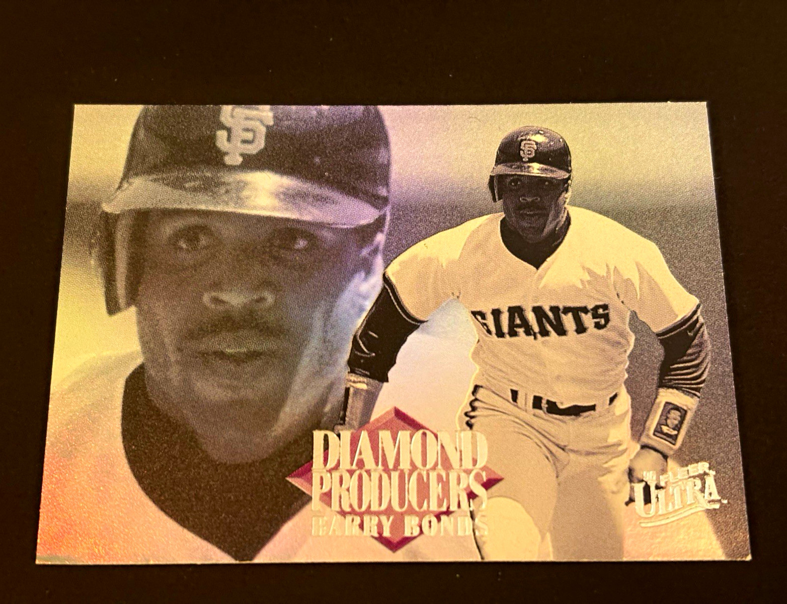 Fleer Ultra 1995 Diamond Producers Barry Bonds #2 of 12, San Francisco Giants