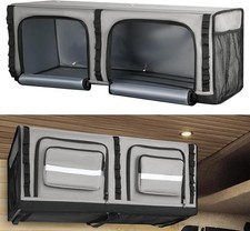 SKYJDM 36 RV Overhead Soft-Sided Storage Cabinet, RV Organizer Storage Cabine...