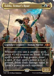 Eshki, Temur's Roar (Borderless) Tarkir: Dragonstorm
