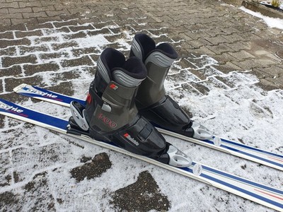 Komplett: Skischuh, Raichle 500 Größe 42/8- mit Carving Dynastar Ski 162 cm