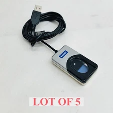DigitalPersona U.are.U 4500 USB Fingerprint Scanner/Reader 50013-001-104 Lot 5