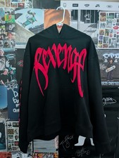 Revenge Bred kill hoodie size large black and red Brand new