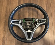 2009-2013 Honda Fit Steering Wheel W Cruise Control Switch Assembly Leather Oem 2009-2013 Honda Fit Steering Wheel W Cruise Control Switch Assembly Leather Oem