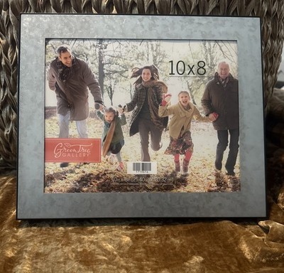 Green Tree Gallery 8x10 Picture Frame Tin and Black table decor (9)