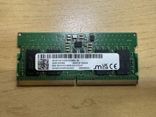 Micron 8GB DDR5 5600 SODIMM Laptop RAM PC5-44800 MTC4C10163S1SC48BA1