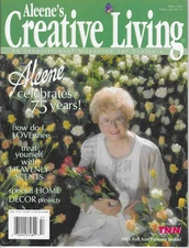 Aleene's Creative Living Magazine Apr 1999 Decorations Crafts Heavenly Scents
