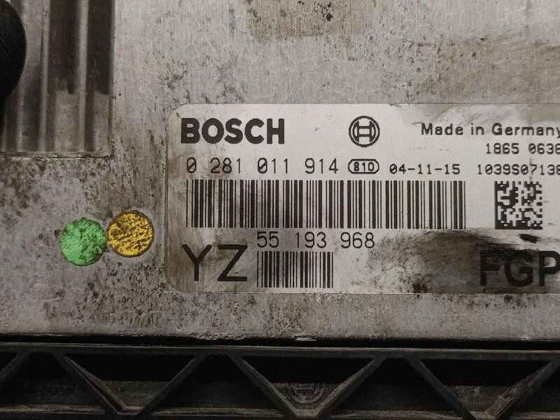 55193968 centralina motore per OPEL VECTRA C GTS (Z02) 1.9 CDTI (F68) 5246502 - Immagine 4 di 4