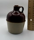 RED WING POTTERY - Small Corked Whiskey Jug Height 5 Inches.  RW SW Co