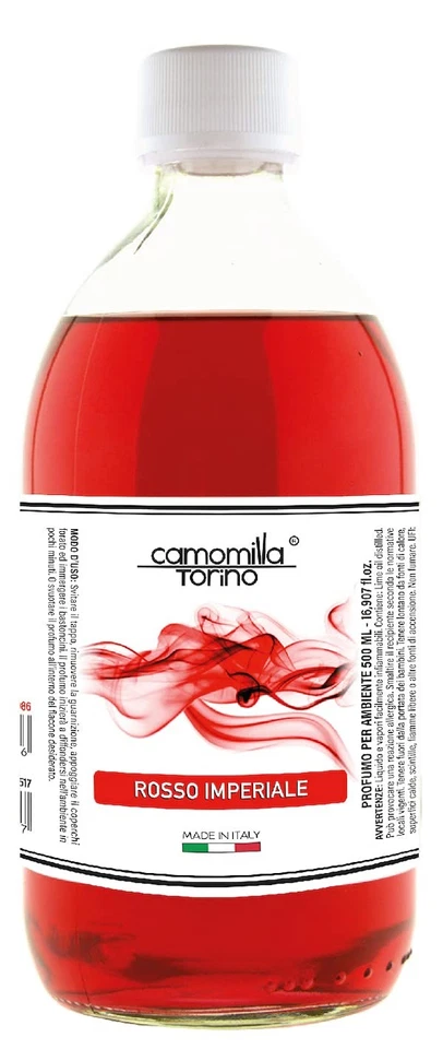 Camomilla Torino Ricarica Profumo 1000ml Rosso Imperiale Diffusore