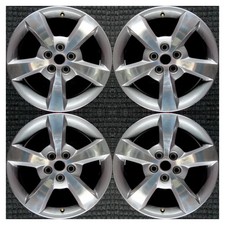 Set 2006 2008 2010 2012 Chevrolet Malibu Oem Factory Polished Wheels Rims 5334