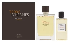Terre D'Hermes Eau Intense Vetiver 3.3 oz Eau de Parfum Spray+2.7 oz Body  Gel