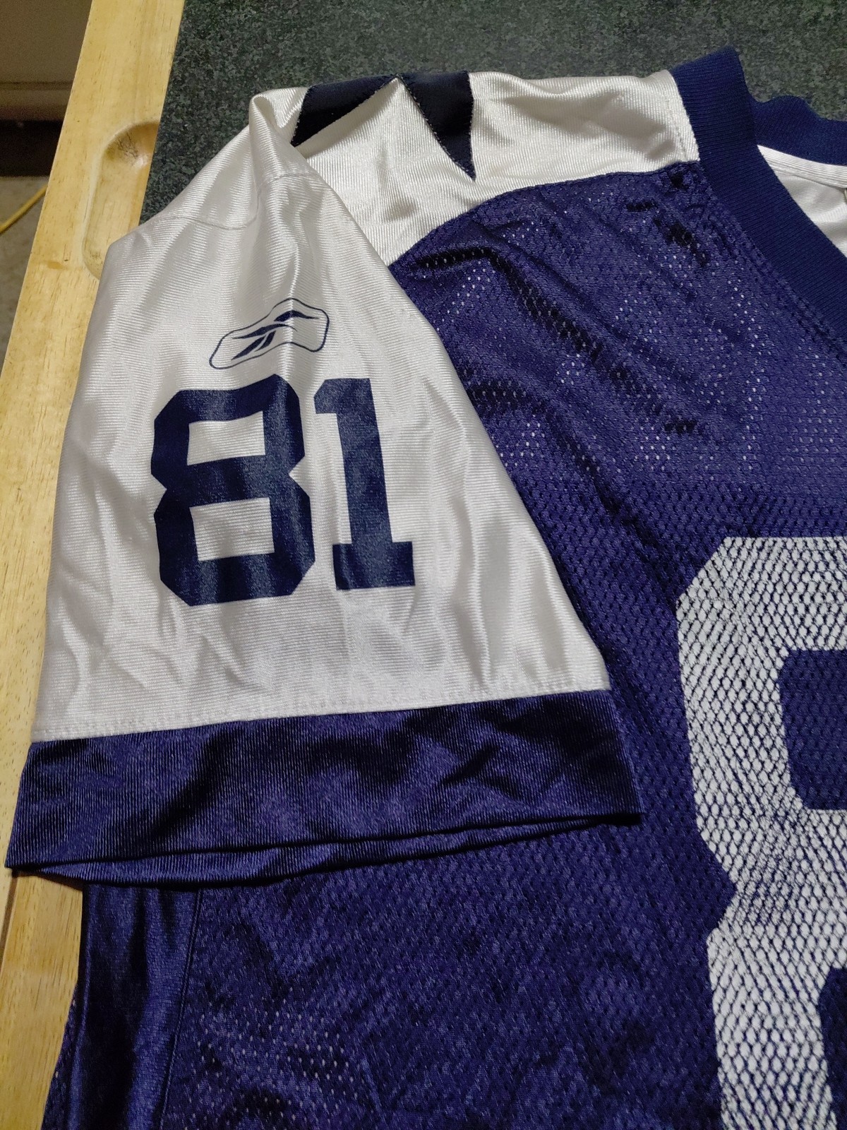 NFL Reebok Gridiron Classic Throwbacks #81 Owens Dallas Cowboys Sz XXL thumbnail 5