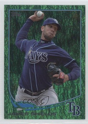 2013 Topps Emerald Foil James Shields #133 0c4