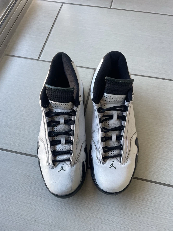 Air Jordan 14 Retro 2016 verde oxidado talla 12 Foto 3 de 4