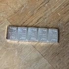 Valcambi Suisse Bullion (5x) 1 Gram Bars.999 Silver 5 gram total