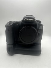Canon EOS 60D DS 126281 Extended 2 battery Grip Tested No Charger
