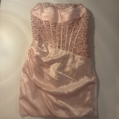 white christmas dresses Dusk Til' Dawn Sequin Corset Mini Dress main image 0