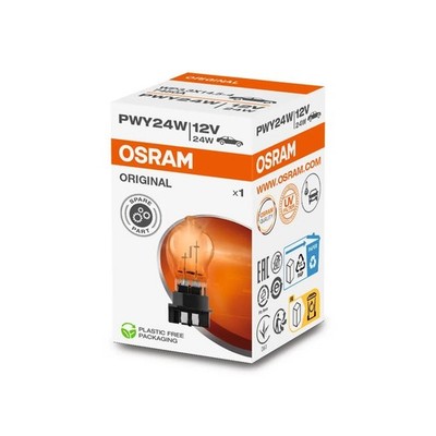 Glühlampe für Blinkleuchte PWY24W 12V 24W WP3.3x14.5 4 OSRAM für diverse PKW