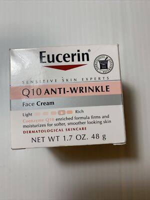 Eucerin Q10 Anti-Wrinkle Face Creme 1.7 oz Cream