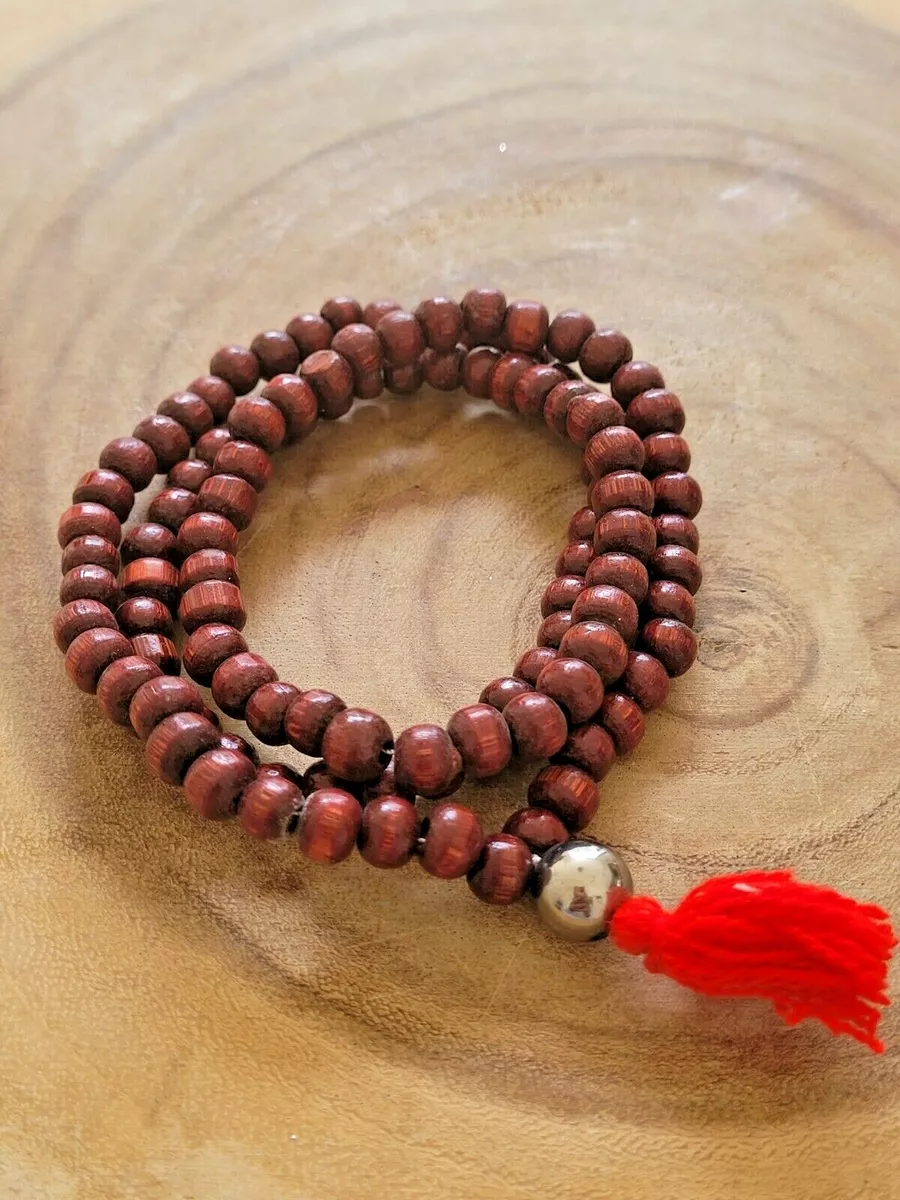 Buddhist prayer necklace outlet