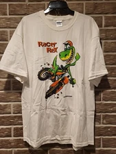 Vintage Motocross NOS “Racer Rex” T-Shirt (Size: M)