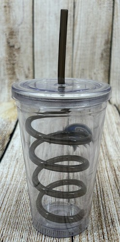 Baltimore Ravens 16 oz Tumbler with Swirl Straw - SALE - Picture 2 of 4