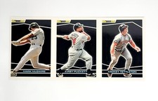 UNCUT TEST PROOF SHEET NO GOLD FOIL KIRBY PUCKETT MARK MCGWIRE MICKEY TETTLETON