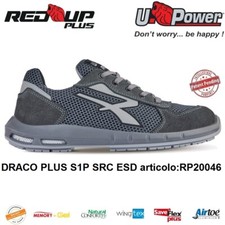 UPOWER SCARPE ANTINFORTUNISTICA DRACO PLUS S1P SRC ESD U-POWER RED UP PLUS +
