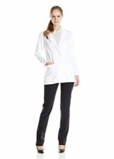 NWT Med Couture Women's 8660 Large Tailored 30  Lab Coat