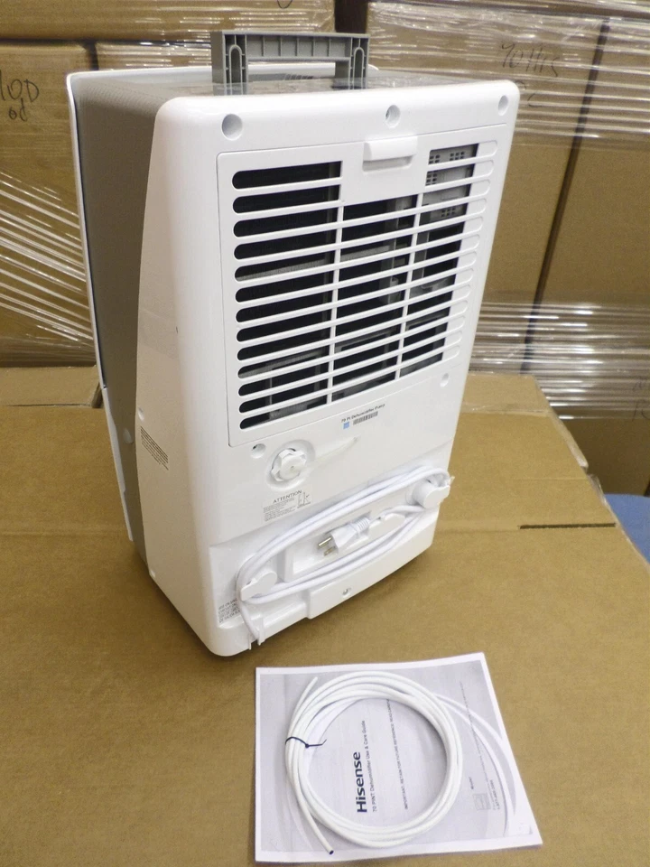 Hisense by Whirlpool 70 PT pinta con bomba incorporada Lowes deshumidificador silencioso Foto 4 de 4
