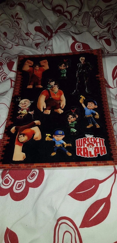 Wreck It Ralph 3D+2D Blu-Ray BLUFANS Exclusive Lenticular Steelbook-Sticker/Book - Image 4 of 4