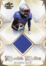 2023 Leaf Trinity Rashee Rice Rookie Relic Card #RR-30 Player-Worn