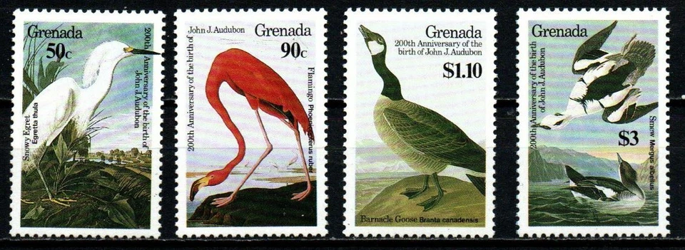 Grenade YT 1290-1293 neuf sans charnière XX MNH oiseau bird - Photo 1/1