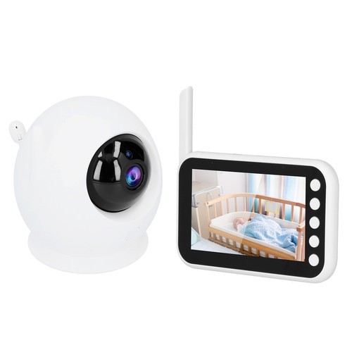 4.5in WiFi Baby Monitor 8 IR LEDs Security Camera 2 Way Audio Timing Reminde IDS - Picture 9 of 21