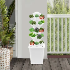 Hydroponic Growing Kit Gardening Mechanism 25 Plant Vertical Tower Garden System