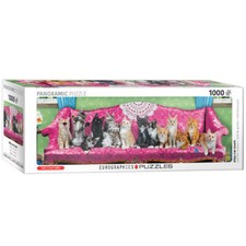 Puzzle 1000 Kitty Cat Couch 6010-5629