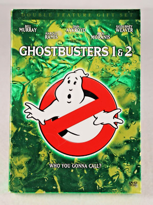 Ghostbusters 1 & 2 DVD Double Feature Set Box 2005 Collectible
