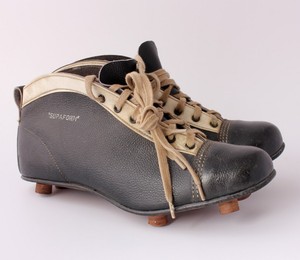 football leather boots