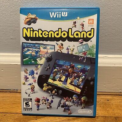 Nintendo Land Nintendo Wii U 12 Exclusive Zelda Mario Metroid Minigames Ebay