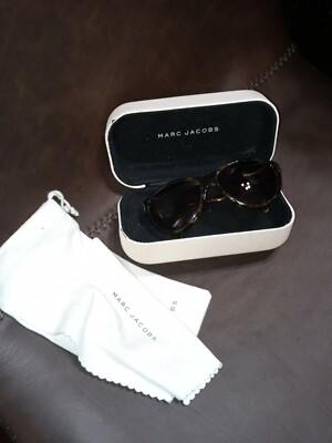 Marc By Marc Jacobs Tortoise Sunglasses W Case And Cloth | eBay