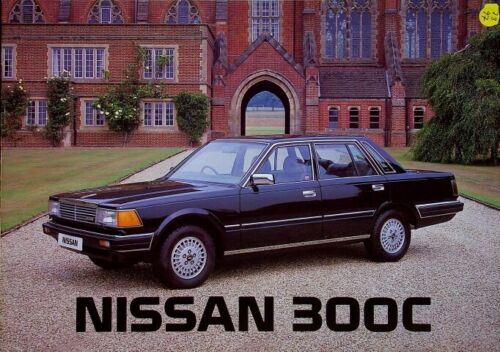 284740) Nissan 300 C - UK - Prospekt 01/1986 - Photo 1/1