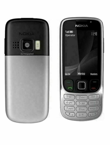 Nokia 6303 classique argent téléphone portable Sim gratuit/débloqué- - Photo 1/7